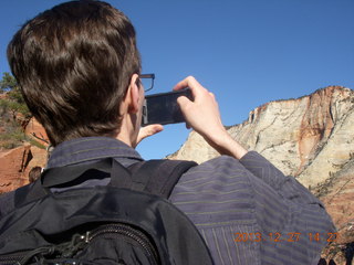 Zion National Park - Angels Landing hike - sun