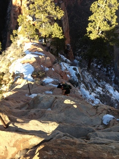 Zion National Park - Angels Landing hike - Adam