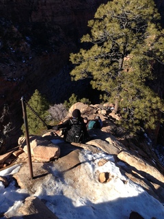 Zion National Park - Angels Landing hike - Brian