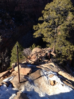 Zion National Park - Angels Landing hike - Brian