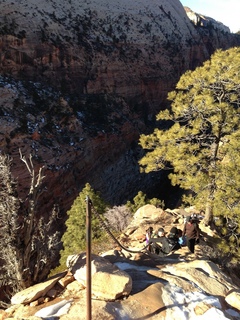 Zion National Park - Angels Landing hike - Brian