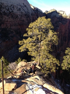 181 8gt. Zion National Park - Angels Landing hike - Brian