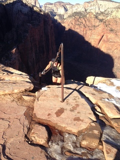 186 8gt. Zion National Park - Angels Landing hike - Adam