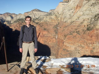 Zion National Park - Angels Landing hike - Brian