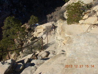 Zion National Park - Angels Landing hike - Adam