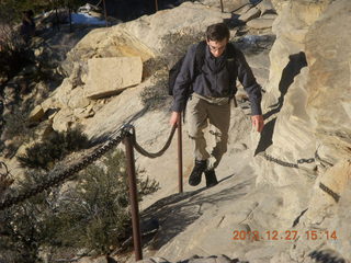 Zion National Park - Angels Landing hike - Adam