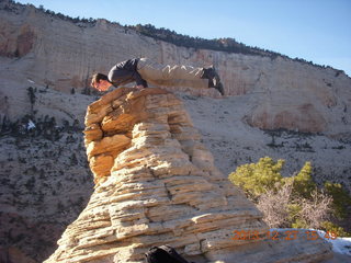 Zion National Park - Angels Landing hike - at the top - view