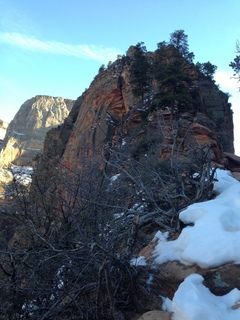 276 8gt. Zion National Park - Angels Landing hike - descending