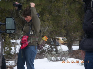 7 8gu. Zion National Park - Cable Mountain hike - Karen