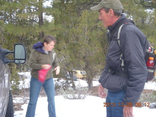 8 8gu. Zion National Park - Cable Mountain hike - Karen, Shaun