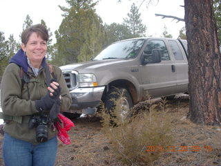 10 8gu. Zion National Park - Cable Mountain hike - Karen