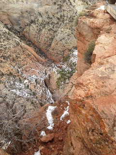 Zion National Park - Cable Mountain hike end view