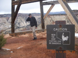 Zion National Park - Cable Mountain hike end view