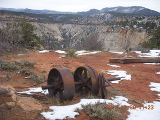 54 8gu. Zion National Park - Cable Mountain hike end