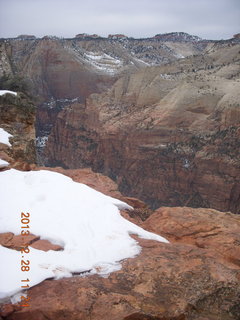 Zion National Park - Cable Mountain hike end view