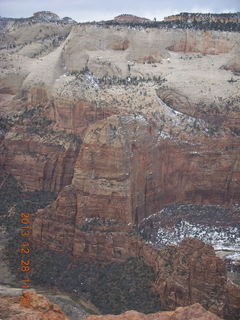 Zion National Park - Cable Mountain hike end sign - Brian