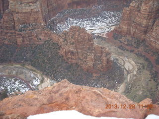 Zion National Park - Cable Mountain hike end view