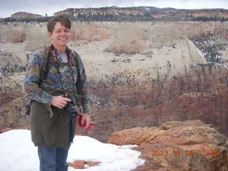 Zion National Park - Cable Mountain hike end view