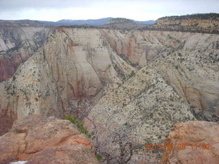 Zion National Park - Cable Mountain hike end view