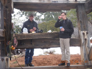 91 8gu. Zion National Park - Cable Mountain hike end - Shaun, Brian