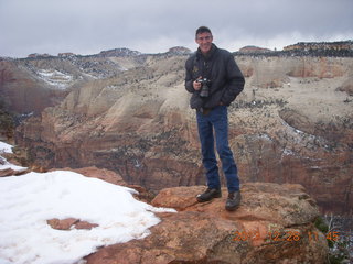 Zion National Park - Cable Mountain hike end view - Shaun