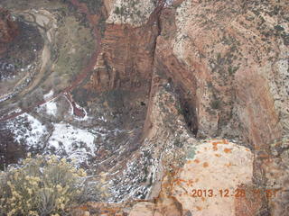 Zion National Park - Cable Mountain hike end - structure, Shaun, Brian