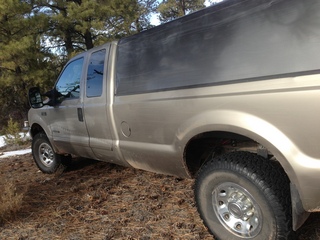 146 8gu. Zion National Park - Cable Mountain hike - truck