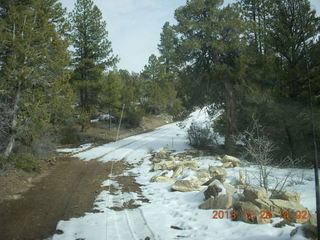 Zion National Park - Cable Mountain hike - truck