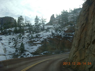 Zion National Park - Cable Mountain drive - Karen