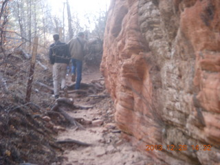 178 8gu. Zion National Park drive - petroglyphs - Brian, Shaun