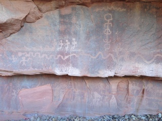 Zion National Park drive - petroglyphs - pornoglyphs