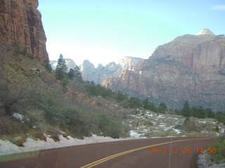 Zion National Park drive