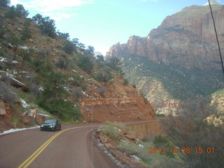 Zion National Park drive