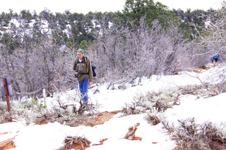 Zion National Park - Cable Mountain hike - Adam