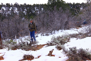 246 8gu. Zion National Park - Cable Mountain hike - Adam