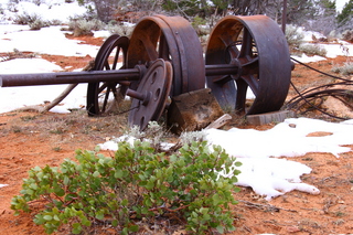 256 8gu. Zion National Park - Cable Mountain hike end