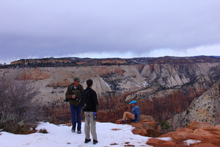 Zion National Park - Cable Mountain hike - Shaun, Brian, Adam