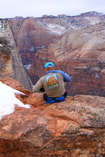 Zion National Park - Cable Mountain hike end view