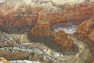 Zion National Park - Cable Mountain hike end view