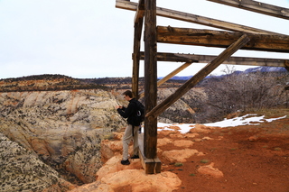 277 8gu. Zion National Park - Cable Mountain hike end view - Brian