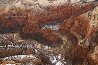 Zion National Park - Cable Mountain hike end view