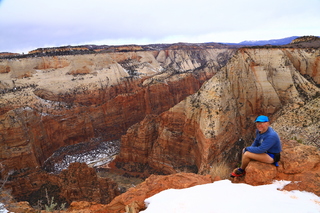 Zion National Park - Cable Mountain hike - Brian