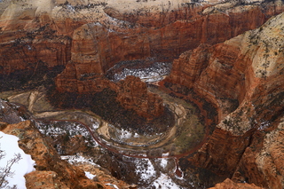 Zion National Park - Cable Mountain hike end view