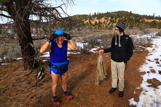 296 8gu. Zion National Park - Cable Mountain hike - Adam, Brian