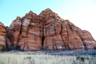 22 8gv. Cave Valley hike - our echo cave opening