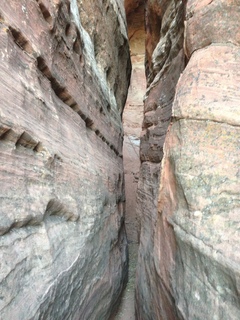 Cave Valley hike - our echo cave opening