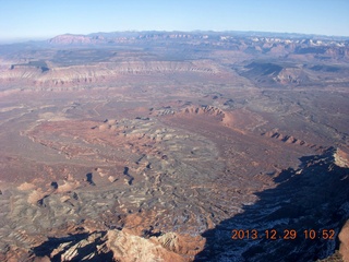 aerial - flying from Saint George