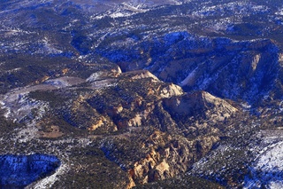 aerial - Zion National Park area