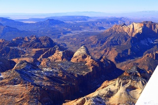 aerial - Zion National Park