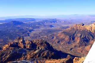 aerial - Zion National Park area